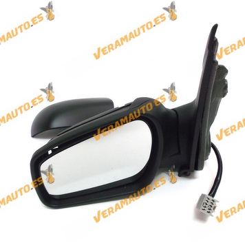 Rear view Mirror Ford Focus from 2005 to 2007 with Mechanical Control Electric Thermic Printed and Turn Signal Light Left