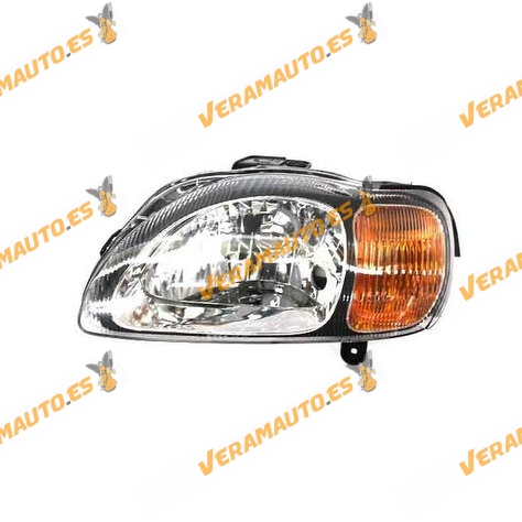 Faro Suzuki Baleno del 1999 al 2003 delantero izquierdo para lampara H4 similar a 3532065G32000