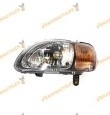 Faro Suzuki Baleno del 1999 al 2003 delantero izquierdo para lampara H4 similar a 3532065G32000