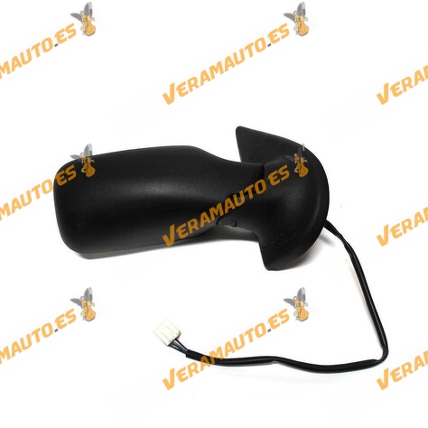 Espejo Retrovisor Fiat Punto de 1993 a 1999 Electrico Termico Negro 5 Puertas Derecho
