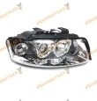 faro audi a4 del 2001 al 2004 lamparas h7 y h7 delantero derecho