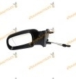 Espejo retrovisor Citroen Xsara de 2002 a 2005, izquierdo, regulacipn mecanica, con carcasa negra, similar a 8149GC-815275