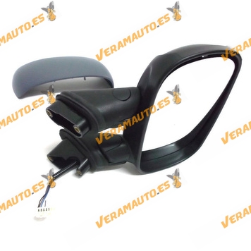 Espejo Retrovisor Fiat Doblo Del 2001 Al 2009 Con Mando Electrico Termico Imprimado Derecho OEM 735296227