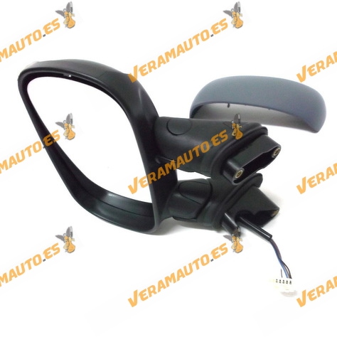 Espejo Retrovisor Fiat Doblo Del 2001 Al 2009 Con Mando Electrico Termico Imprimado Izquierdo OEM 735325159 735325166