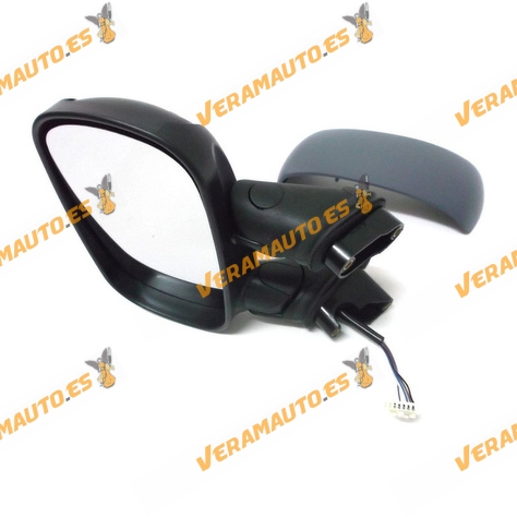 Espejo Retrovisor Fiat Doblo Del 2001 Al 2009 Con Mando Electrico Termico Imprimado Izquierdo OEM 735325159 735325166