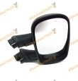 Espejo Retrovisor Fiat Doblo Del 2001 Al 2009 Sin Mando Manual Negro Derecho OEM Similar 735296226 735325157