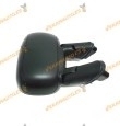 Espejo Retrovisor Fiat Doblo Del 2001 Al 2009 Sin Mando Manual Negro Derecho OEM Similar 735296226 735325157