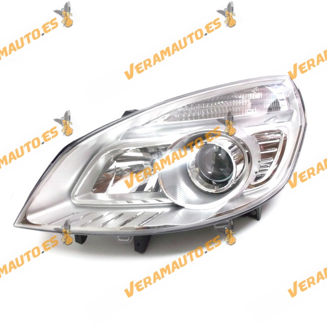 Faro Renault Scenic 2006 Al 2009 Lamparas H7 y H1 Izquierdo