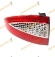 Piloto Ford Mondeo de 2007 Al 2011 Trasero 5 Puertas Izquierdo Exterior Blanco Rojo Sin Portalamparas OEM Similar 1523738