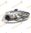 Faro Audi A4 2004 Al 2008 Lamparas H7 Y H7 Modelo Piloto Blanco Delantero Lado Izquierdo