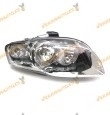 Faro Audi A4 2004 Al 2008 Lamparas H7 Y H7 Modelo Piloto Blanco Delantero Lado Derecho