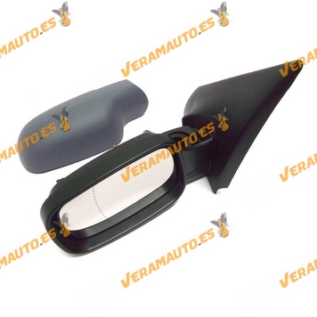 Rear view Mirror Renault Megane from 2002 to 2008 Left Electric Thermic Printed similar to 7701054687 7701068373