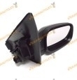 Espejo Retrovisor Renault Megane II de 2002 al 2008 derecho electrico termico negro sonda de temperatura oem similar 7701054688