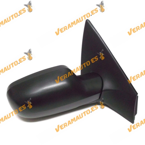 Espejo Retrovisor Renault Megane II de 2002 al 2008 derecho electrico termico negro sonda de temperatura oem similar 7701054688