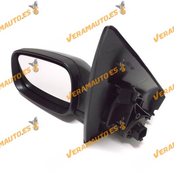 Rear view Mirror Renault Megane II from 2002 to 2008 Left Electric Thermic Black OEM similar to 7701054687 7701068373
