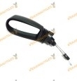 Espejo Retrovisor Fiat Punto 1999 Al 2005 Con Mando Mecanico Negro Izq