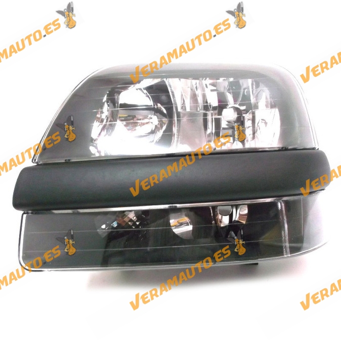 Faro FIAT Doblo (119/223) de 01-2001 a 12-2005 | Izquierdo | Para lámpara H7+H1 | Sin Motor | OE 46807765 | 712405551120