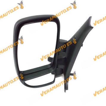 Espejo Retrovisor Nissan Interstar | Opel Movano | Renault Master de 2003 a 2010 Manual Izquierdo | OEM Similar 8200163752