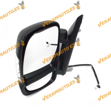 Rear view Mirror Citroen Jumper Fiat Ducato Peugeot Boxer from 2006 to 2017 Left Adjustement Manual with Turn Signal Light