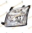 Faro Ford Fusion 2002-2005 IZQ, lámpara H4, Con capuchón, 1251802