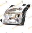 Faro Ford Fusion 2002-2005 IZQ, lámpara H4, Con capuchón, 1251802