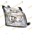 Faro Principal Ford FUSION (JUS) | de 2002 a 2005 | Delantero Derecho | Lámpara H4 | Regulación Eléctrica | Con Capuchón Cubre L