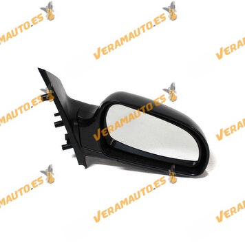 Espejo retrovisor Hyundai Matrix de 2001 a 2008, derecho, electrico, no termico, carcasa negra, similar a 8762017100CA