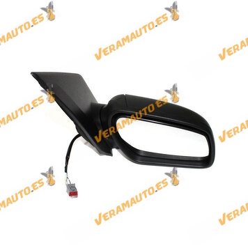 Espejo Retrovisor Ford Fiesta De 2006 A 2009 Electrico Termico Negro Derecho