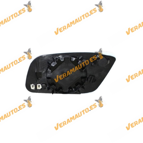 Cristal de espejo retrovisor Audi A3 A4 A6 A8 izquierdo termico azulado para espejo grande 8D0857535E