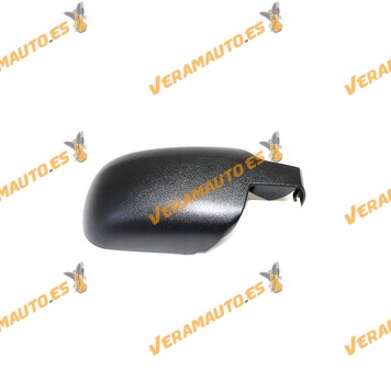 Carcasa Espejo Retrovisor Ford Fiesta 2002 al 2006 Negra Derecha Similar a 1220959, 1341390