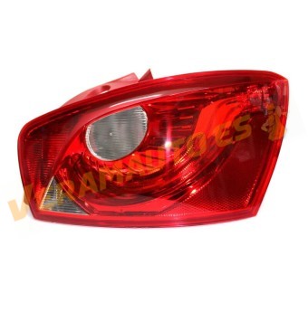 Piloto Trasero Seat Ibiza IV de 2008 a 2012 | Derecho | 5 Puertas | Blanco Rojo | Sin Portalámparas | OE Similar 6J4945096H