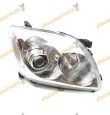 Faro Toyota Avensis de 2003 a 2006 derecho lamparas H7 y H1 sin motor de regulacion cromado 8113005190 8113005190