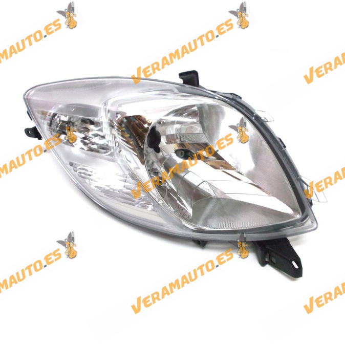 Faro Toyota Yaris XP90 de 2006 a 2009 derecho lampara H4 sistema Ichikoh sin motor 811300D120 8113052580