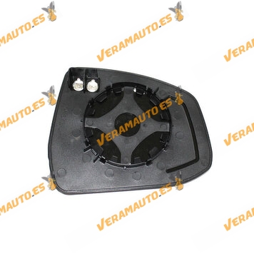Cristal Espejo Retrovisor Ford Focus de 2007 a 2011, Ford Mondeo de 2007 a 2014, Izquierdo Termico Asferico