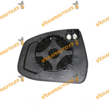 Cristal Espejo Retrovisor Ford Focus de 2007 a 2011, Ford Mondeo de 2007 a 2014, Derecho Termico Asferico