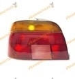 Piloto Bmw E39 Serie 5 de 1995 al 2000 Trasero Izquierdo Ambar OEM Similar 63218363557