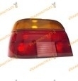 Piloto Bmw E39 Serie 5 de 1995 al 2000 Trasero Izquierdo Ambar OEM Similar 63218363557