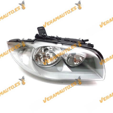 Faro Bmw E87 Serie 1 2004 Al 2007 H7 - H7 Derecho Electrico