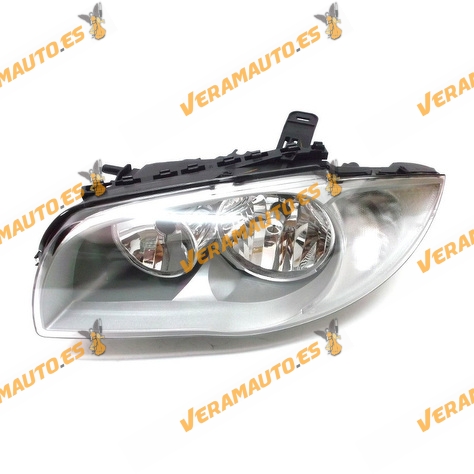 Faro Bmw E87 E81 Serie 1 2004 Al 2007 H7 - H7 Izquierdo Electrico