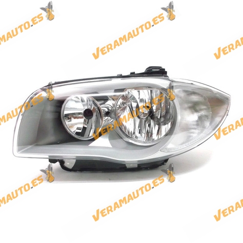 Faro Bmw E87 E81 Serie 1 2004 Al 2007 H7 - H7 Izquierdo Electrico