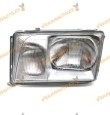 Faro Mercedes Clase E W124 Del  1994 En Adelante Lamparas H4 Y H3 Delantero Izquierdo