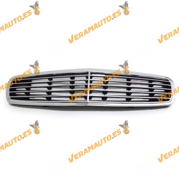 Front Grille Mercedes Class E W211 from 2002 to 2007 Avantgarde Black