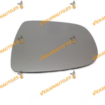 Cristal Espejo Retrovisor Nissan Primastar Opel Vivaro Renault Trafic de 2001 a 2014 derecho parte superior similar 9636500QAK