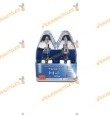 Estuche de 2 lámparas H1, 12V - 55W, 60% más de luz y visibilidad