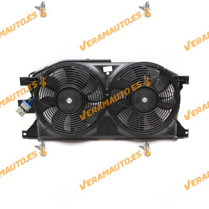 Radiator Fan Mercedes ML W163 from 1998 to 2005 | 4 Pin Connector | Similar OEM 1635000155