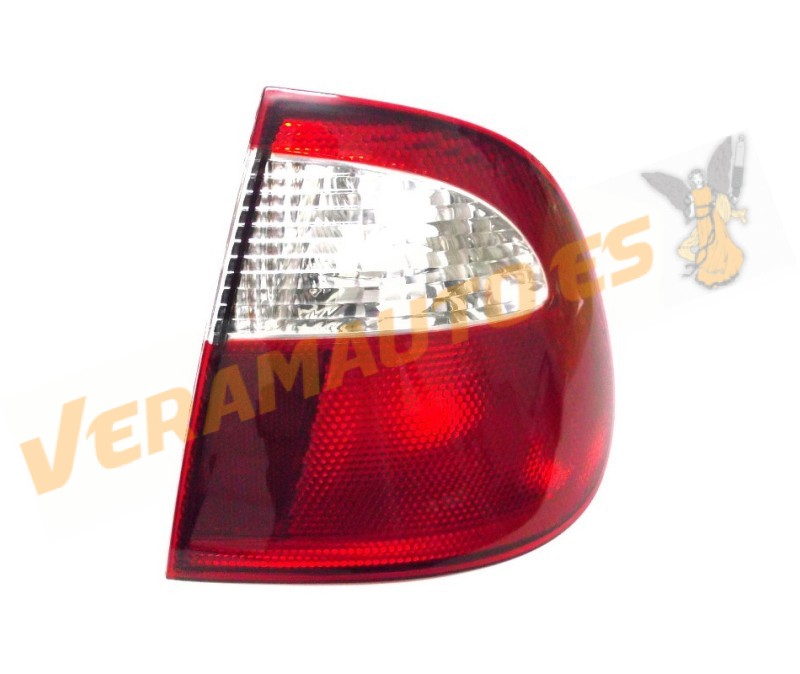 Piloto Seat Cordoba de 1999 al 2002 Trasero Derecho Exterior Blanco y Rojo sin Portalamparas OEM Similar 6K5945112F