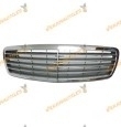 Rejilla Frente Mercedes E W211 años 2002 Al 2007 Elegance Fondo Gris