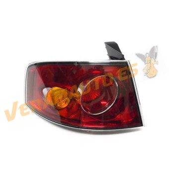 Piloto Seat Ibiza de 2002 al 2006 Trasero Exterior Izquierdo sin Portalamparas OEM Similar 6L6945111