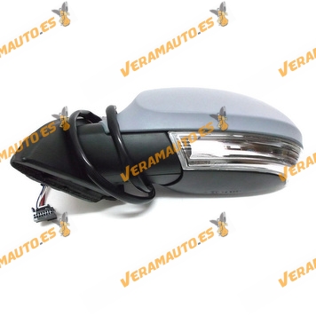 Rear view Mirror Volkswagen Passat from 2005 to 2010 Electric Thermic Printed Printed with Left Pilot Light