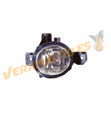 Faro Antiniebla BMW Serie 1 E87 de 2004 al 2007 BMW X3 E83 X5 E70 de 2006 al 2011 Delantero Derecho con fondo plateado